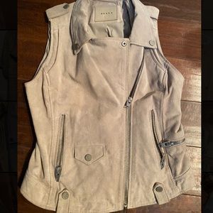 Blank NYC Suede Moto Vest